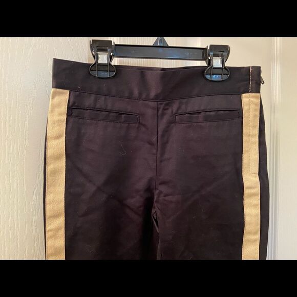 Janie and Jack x Rachel Zoe Black Gold Stripe Tuxedo Pants Girls Size 6 NWT - Picture 2 of 10